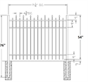 Picture of 54" S2 Berkshire Drawing