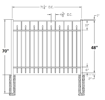 Picture of 48" S3 Essex Drawing