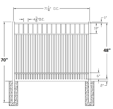 Picture of 48" S7 Horizon Drawing