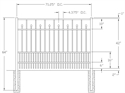 Picture of 42" S3 Essex with Doggie Panel Drawing