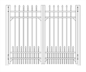 Picture of S1 Bennington with Doggie Panel Double Gate Drawing