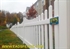 Picture of Vinyl Picket Fence Photo Gallery