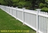 Picture of Vinyl Picket Fence Photo Gallery