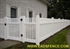 Picture of Vinyl Picket Gates Photo Gallery